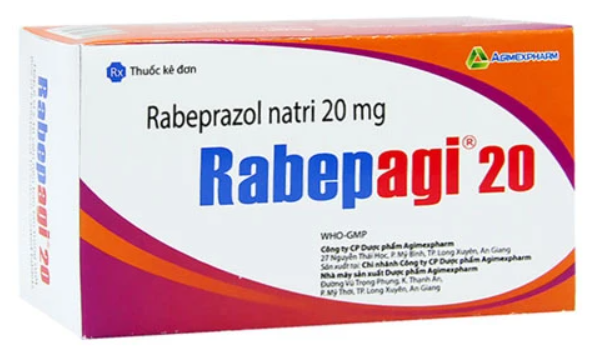 Rabepagi 20- Thuốc điều trị viêm loét, trào ngược dạ dày hiệu quả